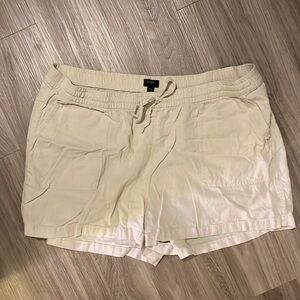 J.Crew Linen Drawstring Shorts